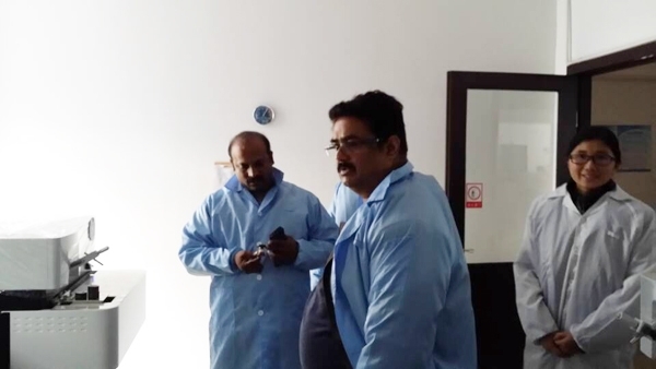 印度客戶(hù)到創(chuàng)想儀器參觀考察 印度客戶(hù)到創(chuàng)想儀器參觀考察